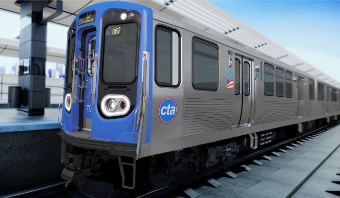CTA 7000 Series rapid transit car